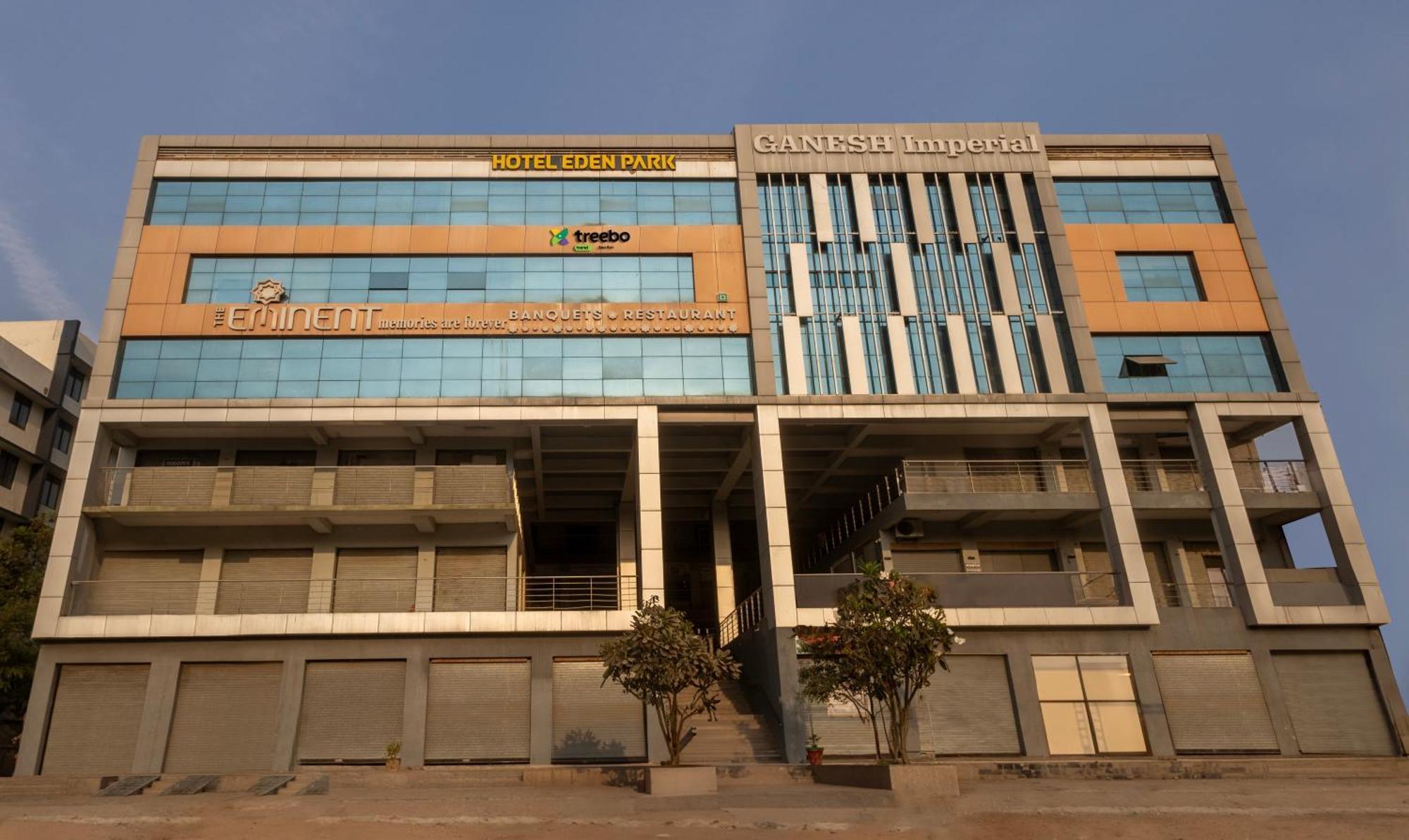 Hotel Treebo Eden Park, Ahmedabad Watuwa Esterno foto